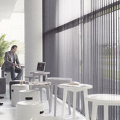 Luxaflex Semi-Transparent Fire Retardant - 89mm Luxaflex Semi-Transparent Fire Retardant - 89mm